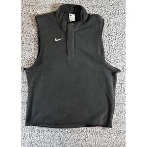 Nike Therma-Fit Victory Vest Fleece Coaches Gray DA4965-060 SZ Men’s Medium